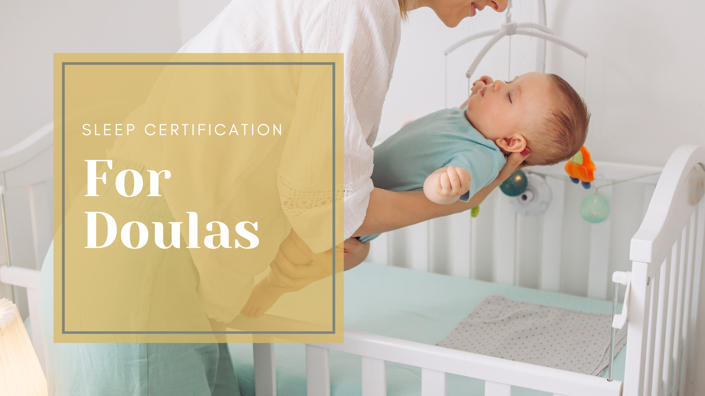 sleep certification for doulas